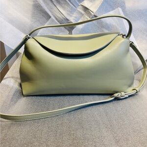 BCBGMaxazriaGreen vegan leather Shoulder Bag